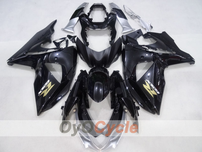 Kit de carenado inyectado para GSX R1000 09-16 - Negro - Estilo de fábrica #OYO87905553