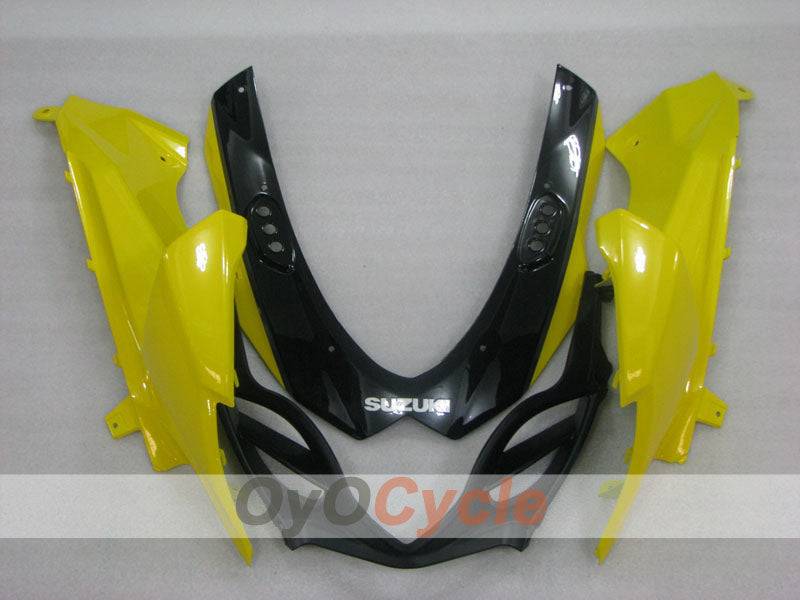 Kit de carenado de inyección para GSX R1000 09-16 - Amarillo, Negro - Estilo de fábrica #OYO87905555