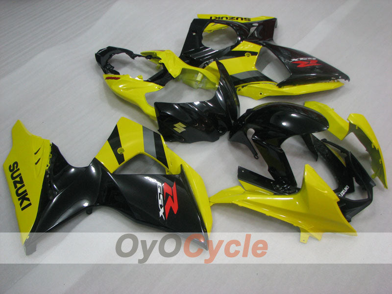 Kit de carenado de inyección para GSX R1000 09-16 - Amarillo, Negro - Estilo de fábrica #OYO87905555 Imagen principal del producto