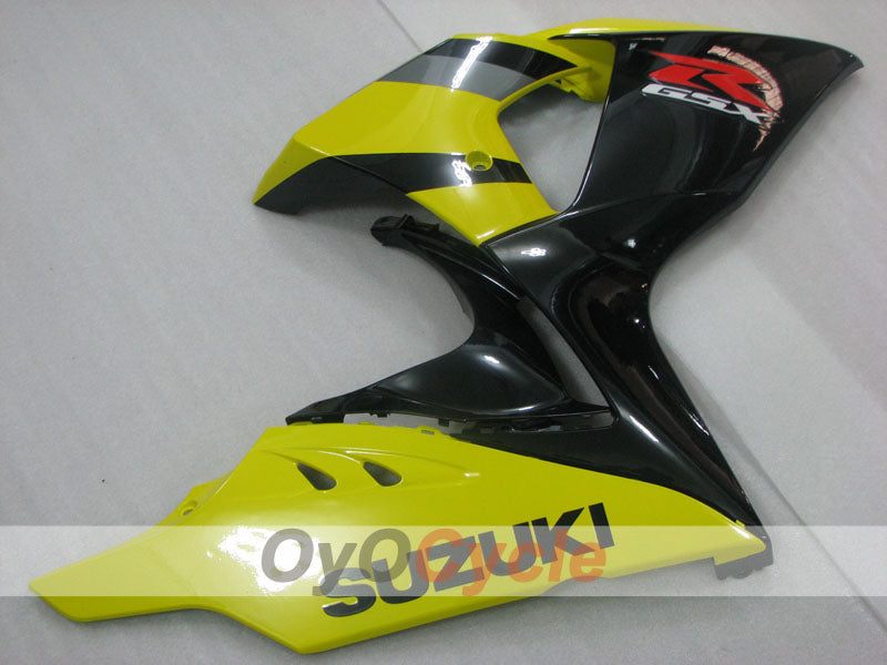 Kit de carenado de inyección para GSX R1000 09-16 - Amarillo, Negro - Estilo de fábrica #OYO87905555