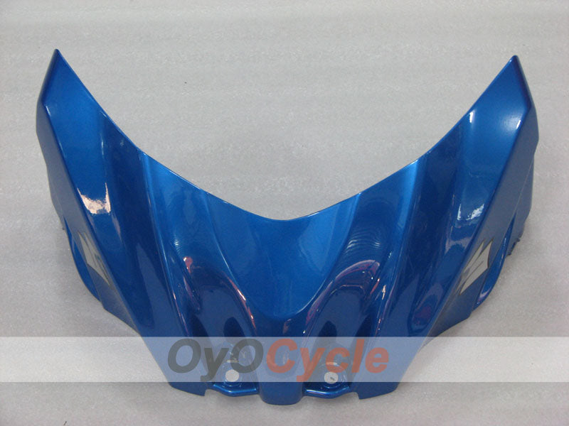 Kit de carenado de inyección para GSX R1000 09-16 - Azul, Blanco - Estilo de fábrica #OYO87905556