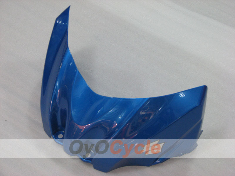 Kit de carenado de inyección para GSX R1000 09-16 - Azul, Blanco - Estilo de fábrica #OYO87905556