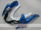 Kit de carenado de inyección para GSX R1000 09-16 - Azul, Blanco - Estilo de fábrica #OYO87905556