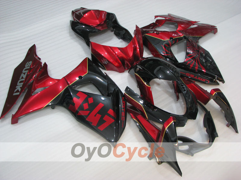 Kit de carenado de inyección para GSX R1000 09-16 - Rojo, Negro - Estilo de fábrica #OYO87905560 Imagen principal del producto
