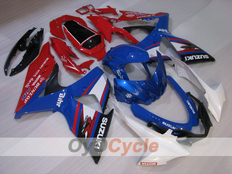 Kit de carenado por inyección para GSX R1000 09-16 - Rojo, Azul - DUNLOP #OYO87905562 Imagen secundaria del producto