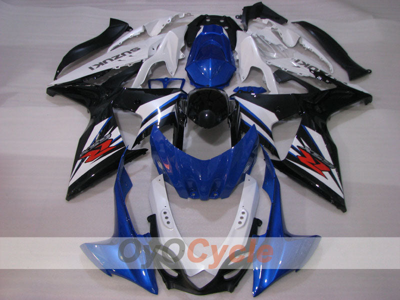 Carenado de inyección para GSX R1000 09-16 - Azul, Blanco, Negro - Estilo de fábrica #OYO87905563 Imagen principal del producto