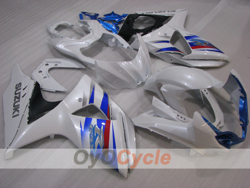 Kit de carenado de inyección para GSX R1000 09-16 - Azul, Blanco, Negro - Estilo de fábrica #OYO87905564 Imagen principal del producto