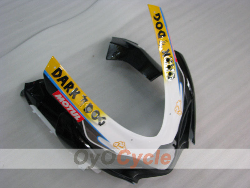 Carenado de inyección para GSX R1000 09-16 - Blanco, Negro - Dark Dog #OYO87905565