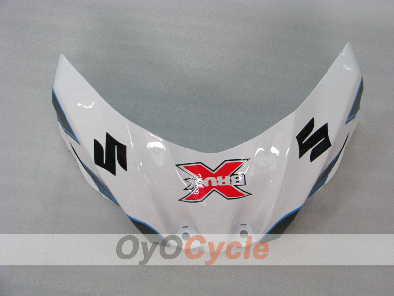 Carenado de inyección para GSX R1000 09-16 - Blanco, Negro - Dark Dog #OYO87905565