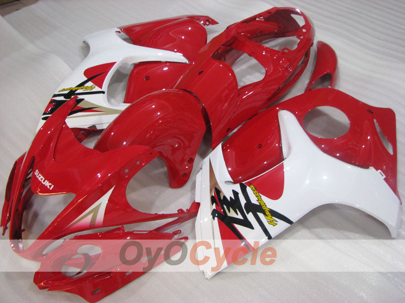 Carenado de inyección para 08-20 GSXR1300 Hayabusa - Rojo, Blanco - Estilo de fábrica #OYO87905570 Imagen secundaria del producto