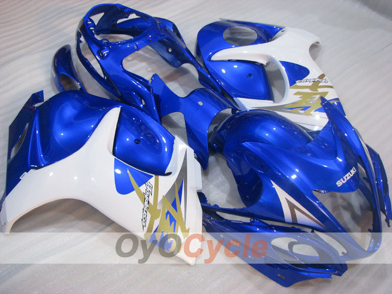 Carenado de inyección para GSXR1300 Hayabusa 08-20 - Azul, Blanco - Estilo de fábrica #OYO87905571 Imagen secundaria del producto