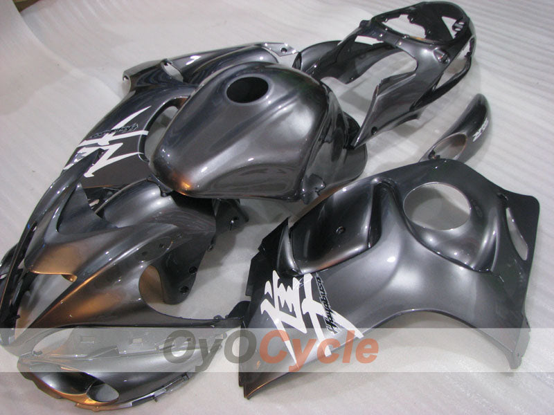 Kit de carenado por inyección para GSXR1300 Hayabusa 08-20 - Blanco, Gris - Estilo de fábrica #OYO87905572