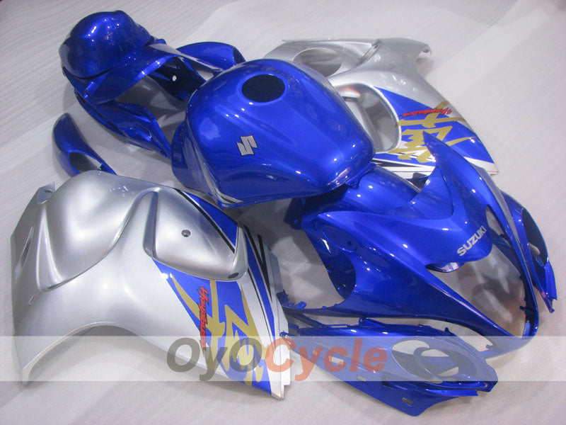 Kit de carenado por inyección para GSXR1300 Hayabusa 08-20 - Azul, Plateado - Estilo de fábrica #OYO87905573 Imagen principal del producto