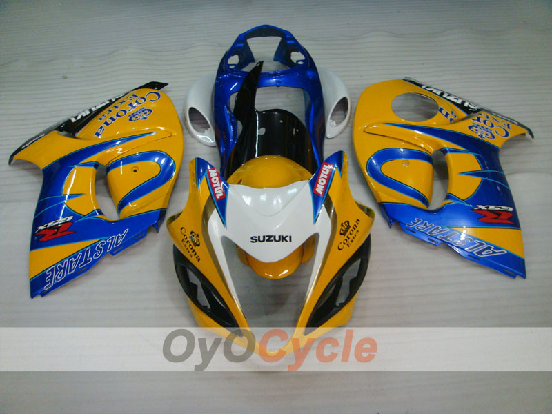 Kit de carenado de inyección para GSXR1300 Hayabusa 08-20 - Amarillo, Azul - Corona #OYO87905574 Imagen secundaria del producto