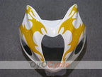 Kit de carenado por inyección para 08-20 GSXR1300 Hayabusa - Amarillo, Blanco - Estilo de fábrica, Personalizar #OYO87905575