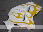 Kit de carenado por inyección para 08-20 GSXR1300 Hayabusa - Amarillo, Blanco - Estilo de fábrica, Personalizar #OYO87905575