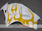Kit de carenado por inyección para 08-20 GSXR1300 Hayabusa - Amarillo, Blanco - Estilo de fábrica, Personalizar #OYO87905575