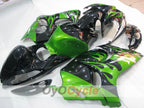Kit de carenado por inyección para 08-20 GSXR1300 Hayabusa - Verde, Negro - Llama #OYO87905584