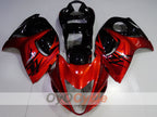 Kit de carenado de inyección para GSXR1300 Hayabusa 08-20 - Rojo, Negro - Estilo de fábrica #OYO87905585
