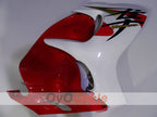 Kit de carenado por inyección para 08-20 GSXR1300 Hayabusa - Rojo, Blanco - Estilo de fábrica #OYO87905586