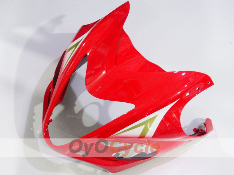 Kit de carenado por inyección para 08-20 GSXR1300 Hayabusa - Rojo, Blanco - Estilo de fábrica #OYO87905586