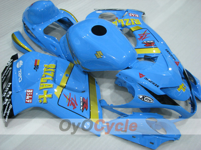 Kit de carenado por inyección para GSXR1300 Hayabusa 08-20 - Azul - Rizla+ #OYO87905589