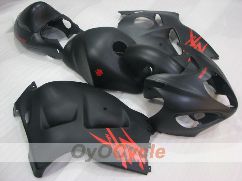 Kit de carenado por inyección para 99-07 GSXR1300 Hayabusa - Negro, Mate - Estilo de fábrica #OYO87905593