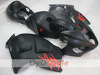 Kit de carenado por inyección para 99-07 GSXR1300 Hayabusa - Negro, Mate - Estilo de fábrica #OYO87905593