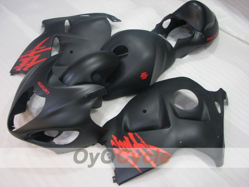 Kit de carenado por inyección para 99-07 GSXR1300 Hayabusa - Negro, Mate - Estilo de fábrica #OYO87905593