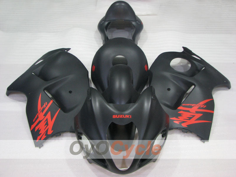 Kit de carenado por inyección para 99-07 GSXR1300 Hayabusa - Negro, Mate - Estilo de fábrica #OYO87905593