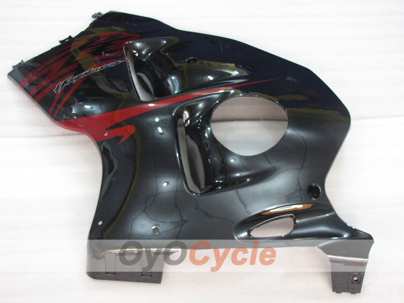 Kit de carenado por inyección para GSXR1300 Hayabusa 99-07 - Negro - Estilo de fábrica #OYO87905595