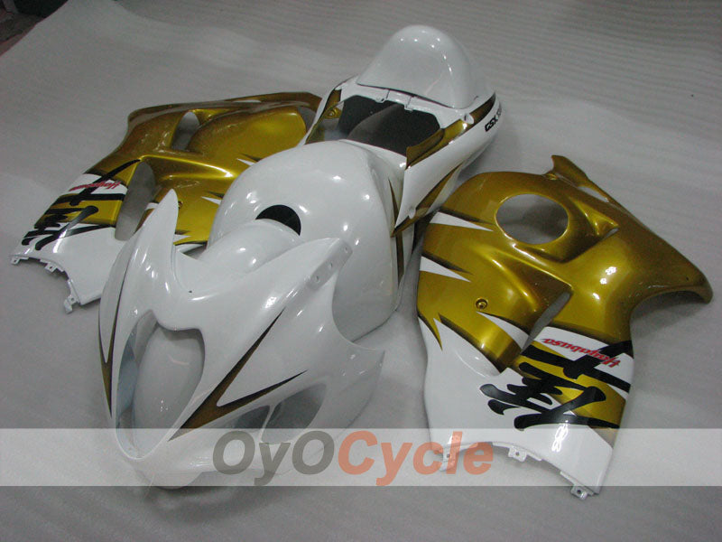 Kit de carenado por inyección para GSXR1300 Hayabusa 99-07 - Blanco, Dorado - Estilo de fábrica #OYO87905599 Imagen secundaria del producto