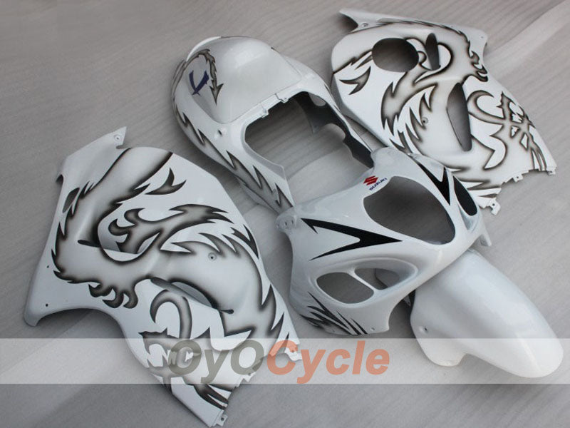 Kit de carenado de inyección para GSXR1300 Hayabusa 99-07 - Blanco, Negro - Estilo de fábrica, Personalizable #OYO87905600 Imagen principal del producto