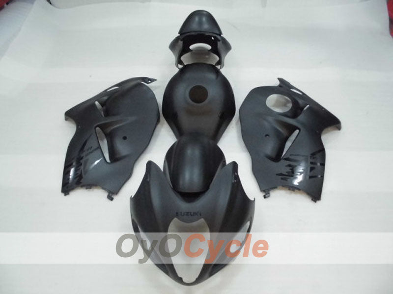 Kit de carenado por inyección para GSXR1300 Hayabusa 99-07 - Negro, Mate - Sin pegatinas ni calcomanías, Estilo de fábrica, Personalizar #OYO87905601