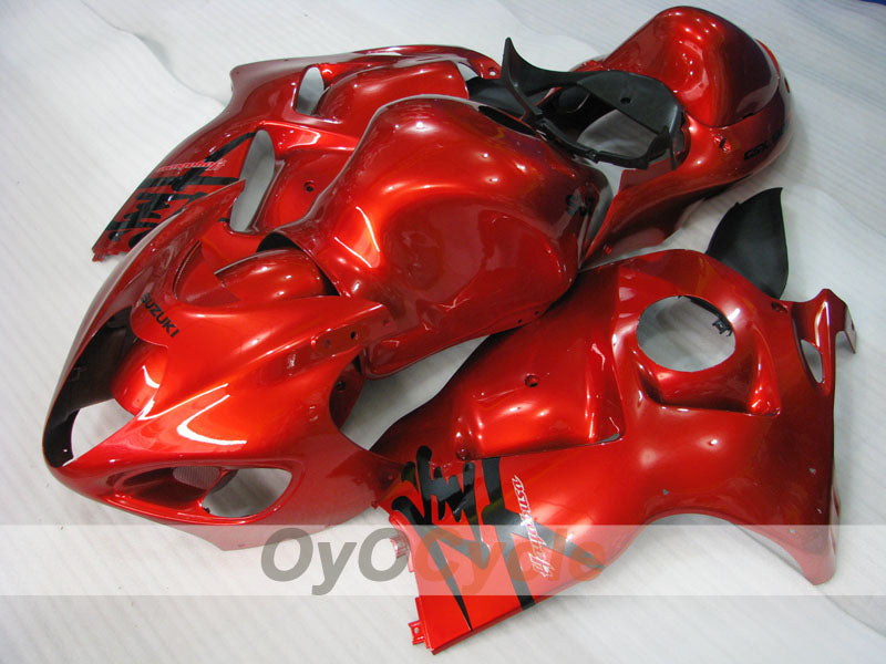 Carenado de inyección para GSXR1300 Hayabusa 99-07 - Rojo - Estilo de fábrica #OYO87905604