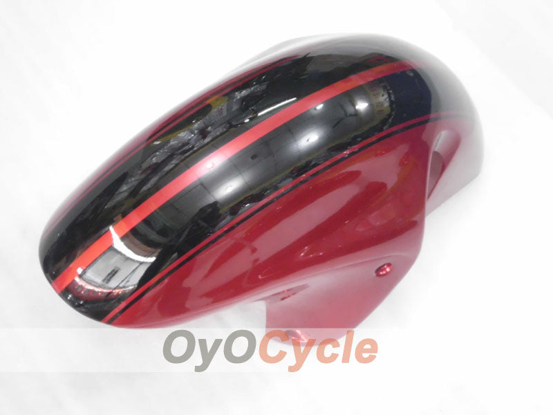 Kit de carenado por inyección para GSXR1300 Hayabusa 99-07 - Rojo, Negro - Estilo de fábrica #OYO87905606