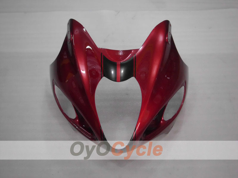 Kit de carenado por inyección para GSXR1300 Hayabusa 99-07 - Rojo, Negro - Estilo de fábrica #OYO87905606