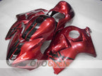 Kit de carenado por inyección para GSXR1300 Hayabusa 99-07 - Rojo, Negro - Estilo de fábrica #OYO87905606