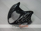 Kit de carenado por inyección para GSXR1300 Hayabusa 99-07 - Negro - Llama #OYO87905609