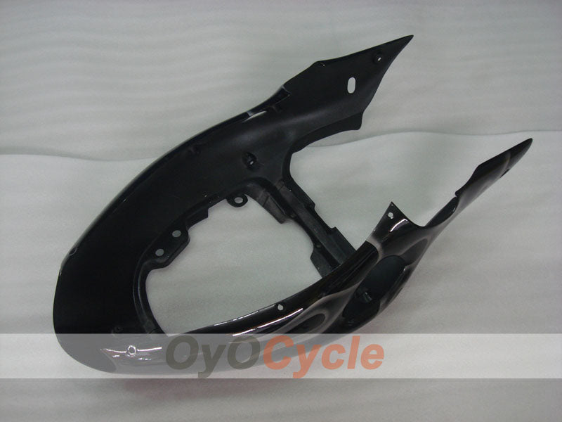 Kit de carenado por inyección para GSXR1300 Hayabusa 99-07 - Negro - Llama #OYO87905609