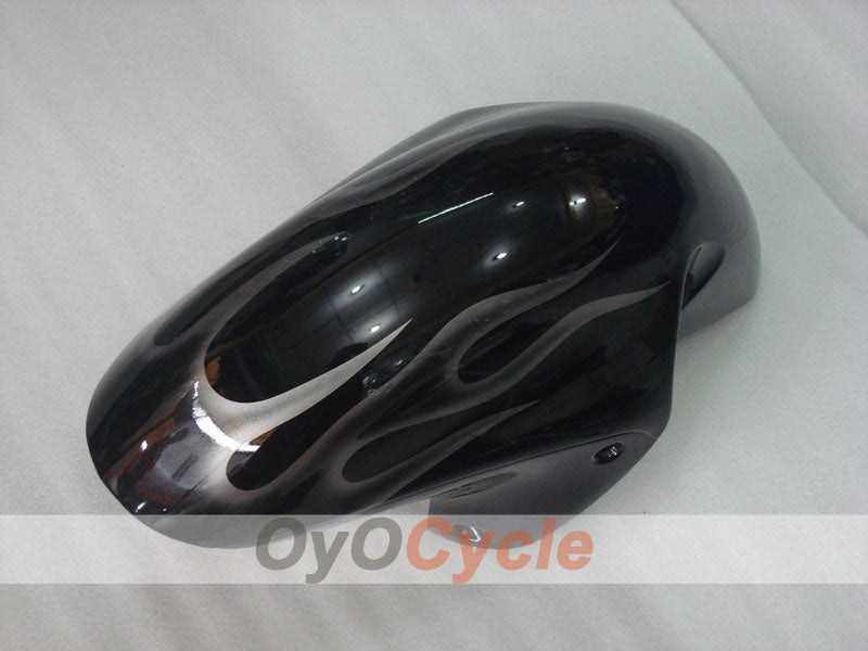 Kit de carenado por inyección para GSXR1300 Hayabusa 99-07 - Negro - Llama #OYO87905609