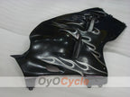 Kit de carenado por inyección para GSXR1300 Hayabusa 99-07 - Negro - Llama #OYO87905609