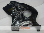 Kit de carenado por inyección para GSXR1300 Hayabusa 99-07 - Negro - Llama #OYO87905609