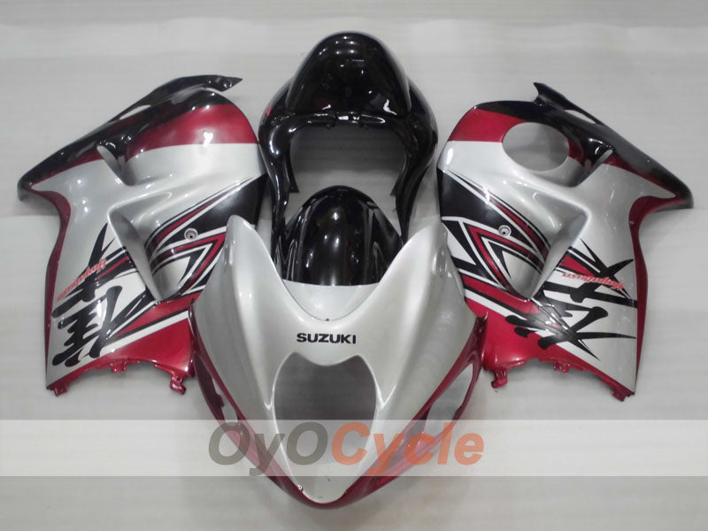 Kit de carenado por inyección para 99-07 GSXR1300 Hayabusa - Rojo, Negro, Plata - Estilo de fábrica #OYO87905610 Imagen secundaria del producto