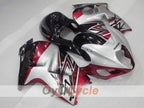 Kit de carenado por inyección para 99-07 GSXR1300 Hayabusa - Rojo, Negro, Plata - Estilo de fábrica #OYO87905610