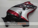 Kit de carenado por inyección para 99-07 GSXR1300 Hayabusa - Rojo, Negro, Plata - Estilo de fábrica #OYO87905610