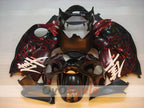 Kit de carenado de inyección para GSXR1300 Hayabusa 99-07 - Rojo, Negro - Llama #OYO87905615
