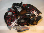 Kit de carenado de inyección para GSXR1300 Hayabusa 99-07 - Rojo, Negro - Llama #OYO87905615