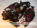 Kit de carenado de inyección para GSXR1300 Hayabusa 99-07 - Rojo, Negro - Llama #OYO87905615