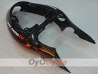 Kit de carenado de inyección para GSXR1300 Hayabusa 99-07 - Rojo, Negro - Llama #OYO87905615